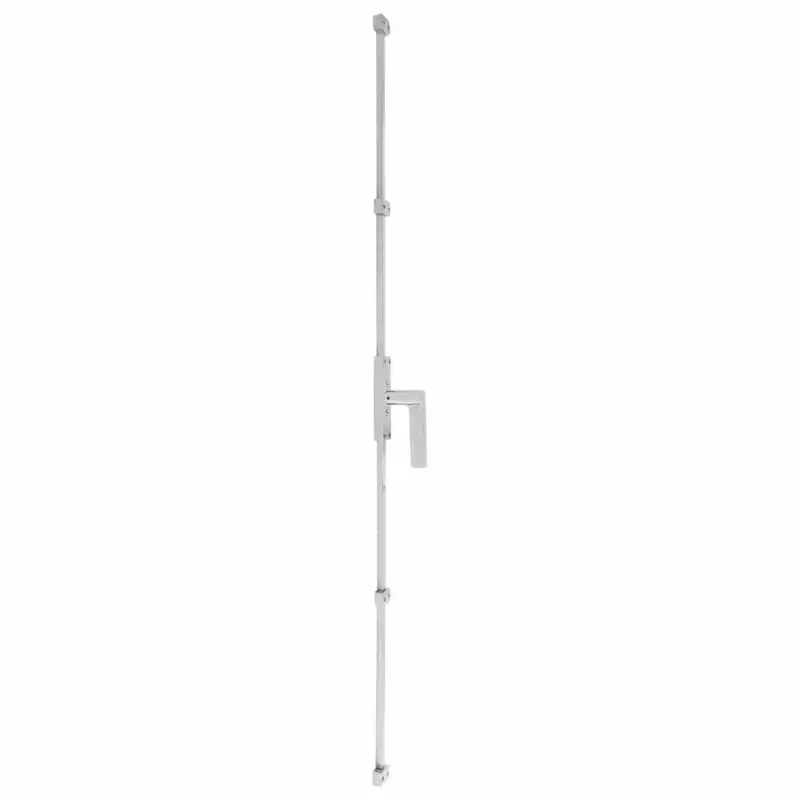 Dauby decoratief raambeslag "Pure Line type 1928"wit bronsrechts per stuk Weekendaanbieding
