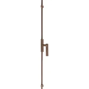 Dauby decoratief raambeslag "Pure Line type 2017"ruw bronsper stuk Aanbieding