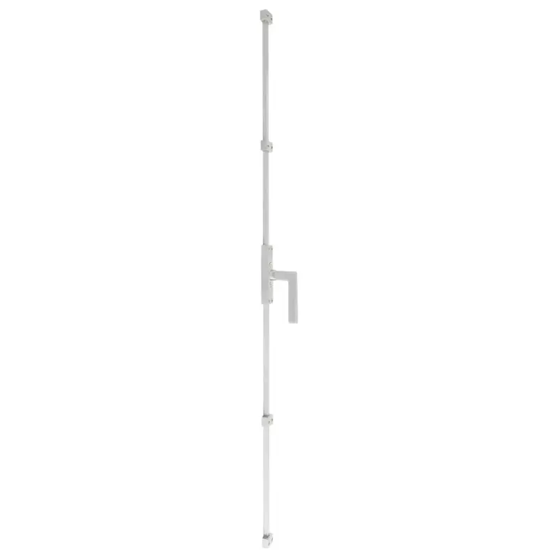 Superprijs Dauby decoratief raambeslag "Pure Line type 1920"mat wit bronsper stuk