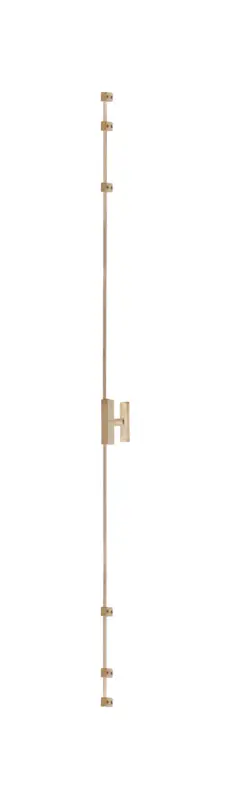 Dauby Pure Line decoratief raambeslag type 2017 T-vorm brons gepolijst per stuk Laatste Versie