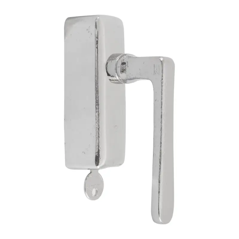 Dauby Pure Line raamklink L-vorm draai/kiep wit brons afsluitbaar per stuk Lage Prijs