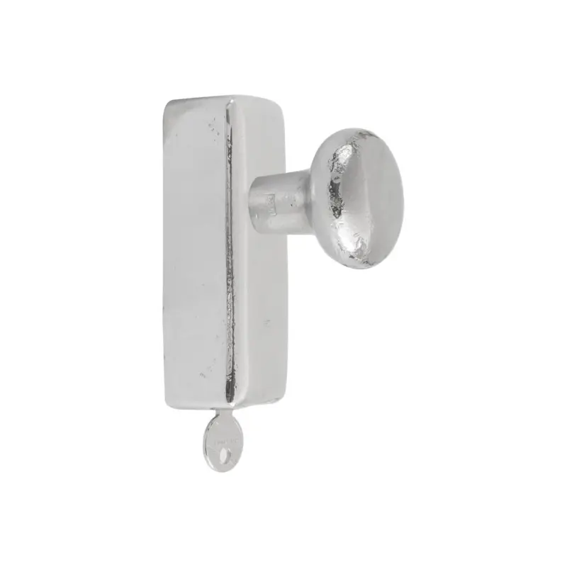 Dauby Pure Line raamklink rond draai/kiep wit brons afsluitbaar per stuk Beste Prijs