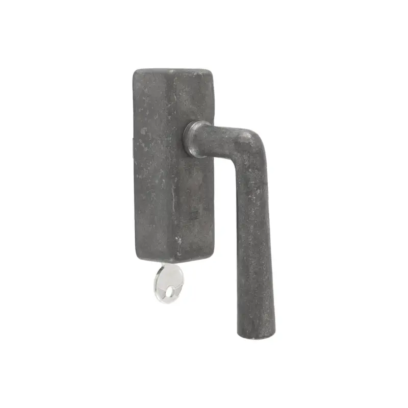 Dauby Pure Line raamklink type 1925+ ruw metaal afsluitbaar per stuk Gratis Retour