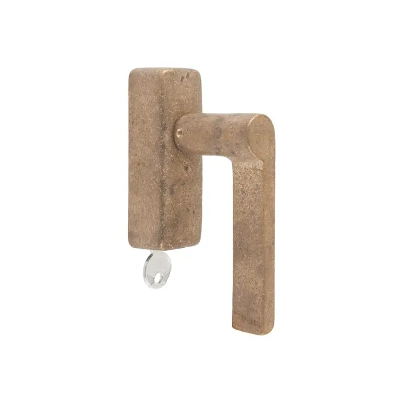 Dauby Pure Line raamklink type 1928 brons gepolijst afsluitbaar rechts per stuk Betrouwbaar