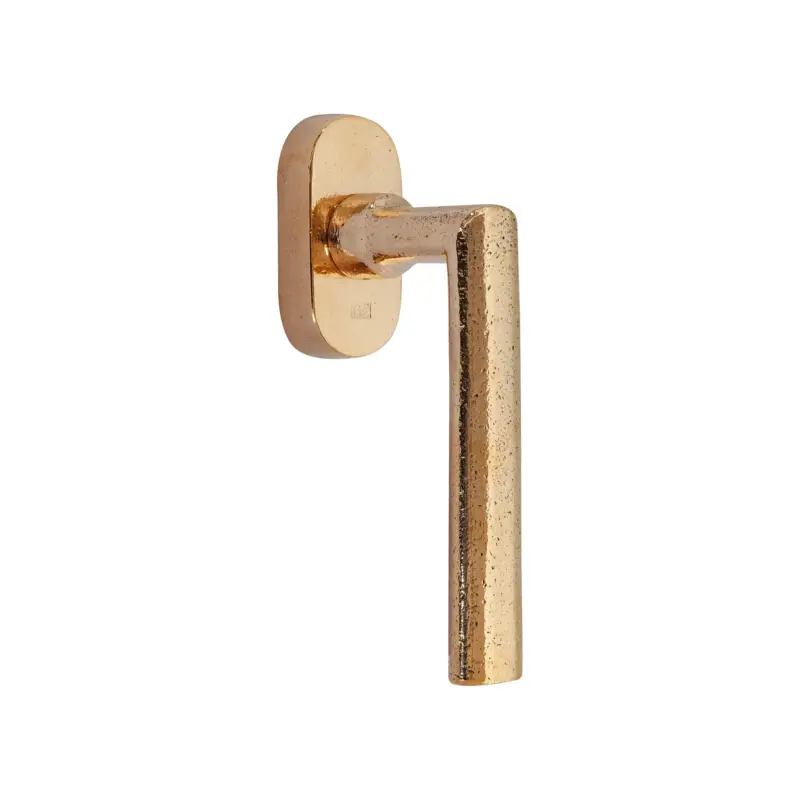 Dauby Pure Line raamklink type 1930 brons gepolijstper stuk Gecertificeerd
