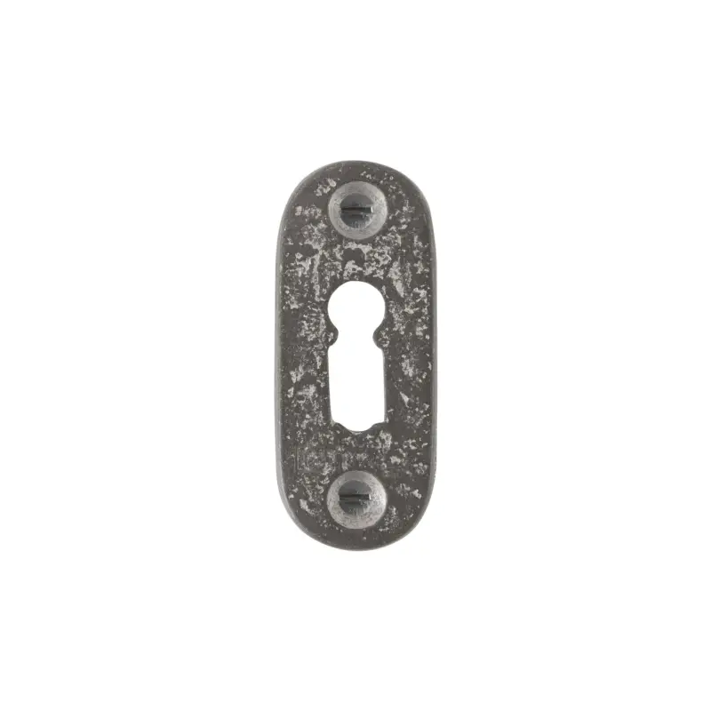 Laatste Kans Dauby Pure Line sleutelrozetovaal ruw metaal 65X28mm per stuk