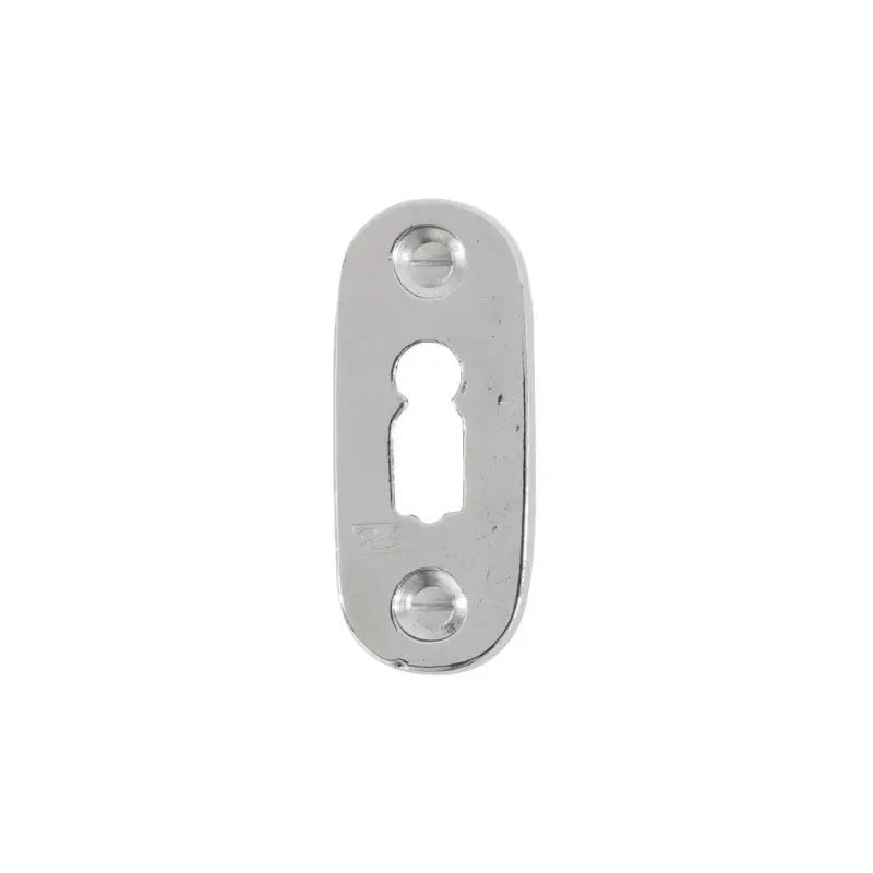 Dauby Pure Line sleutelrozetovaal wit brons65X28mm per stuk Tijdelijk Beschikbaar