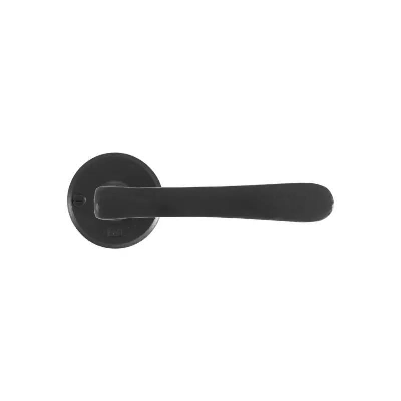 Bestel Nu Deurklink (set van 2) L-klink rozet 50 mm rond excl. sleutel/cilinderrozet set van 2