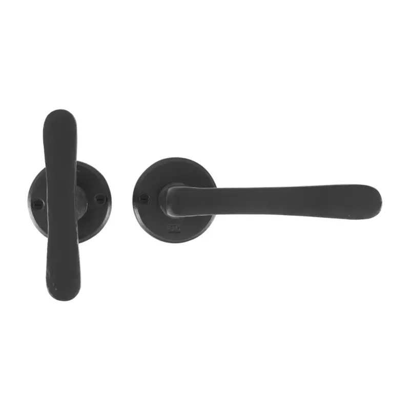Deurklink (set van 2) T-vorm + L-vorm greep rozet 50 mm rondset van 2 Koop Vandaag