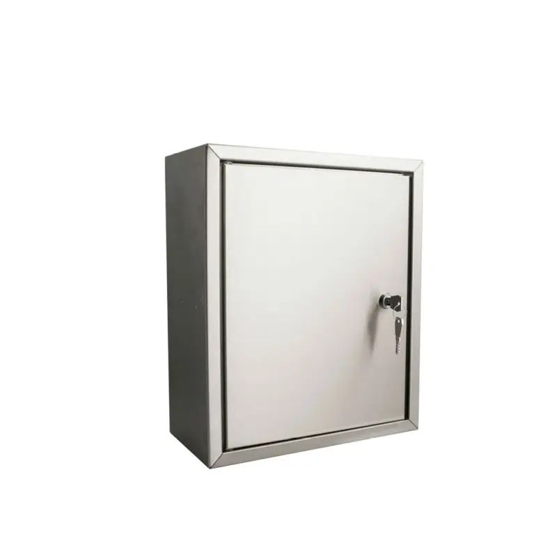 Lage Prijs Inbouwbrievenbus RVS voor poeren 393x322x215mm
