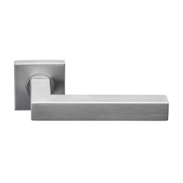 Strak modern binnendeurbeslag kleur mat RVS vierkant 20mm Beste Prijs