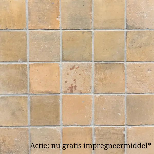 Veilige Betaling Keramische estrikken Leemkleur genuanceerd 16x16cm per m2