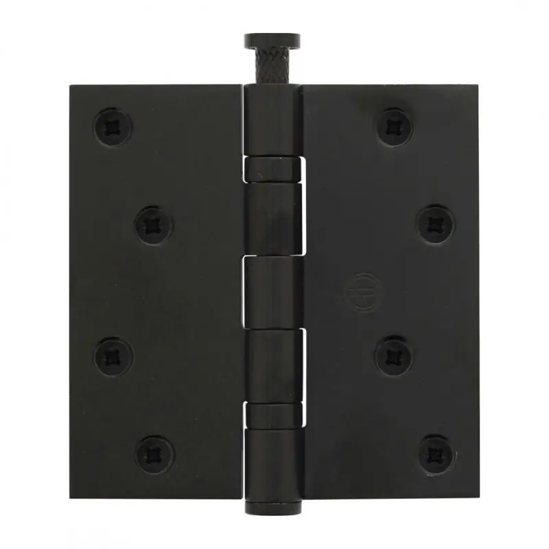 Modern kogellagerscharnier 89x89x2.5 vierkant kleur zwart Merkproduct