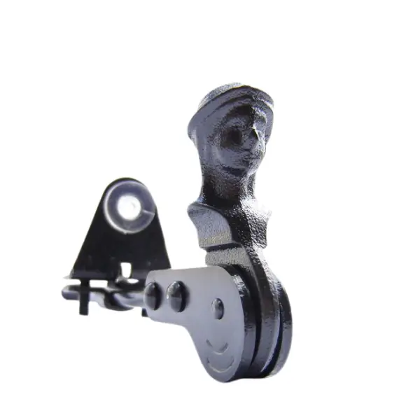 Shop Nu Luikbeslag vastzetter zwart metaal 125mm met aanslag