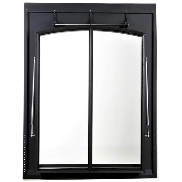 Stalen raam met HR++ glas 96x135 cm thermisch onderbroken Gratis Retour