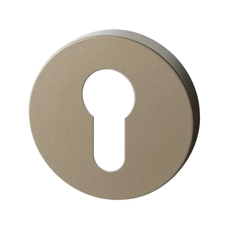 Gereduceerde Prijs Cilinderrozet rond 50x8mm Champagne blend