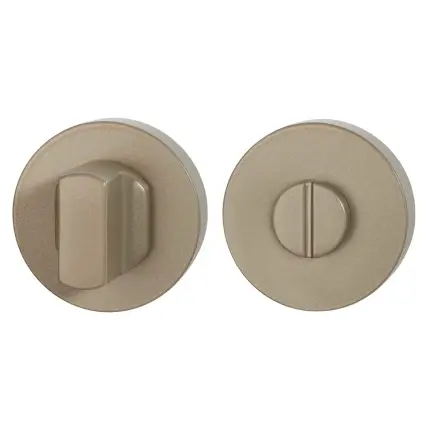Toiletbeslag rond Champagne blend 50x8mm stift 8mm Must-Have