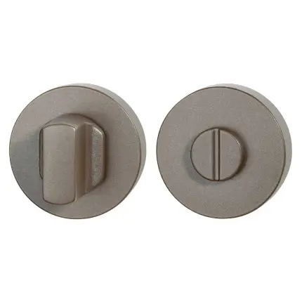 Merkproduct Toiletbeslag rond Mocca blend 50x8mm stift 8mm