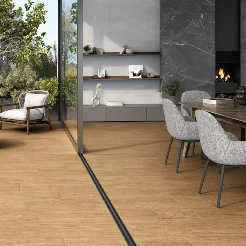 Keramisch parket – Houtlook tegel Lionel miel 23×120 gerectificeerd Populair