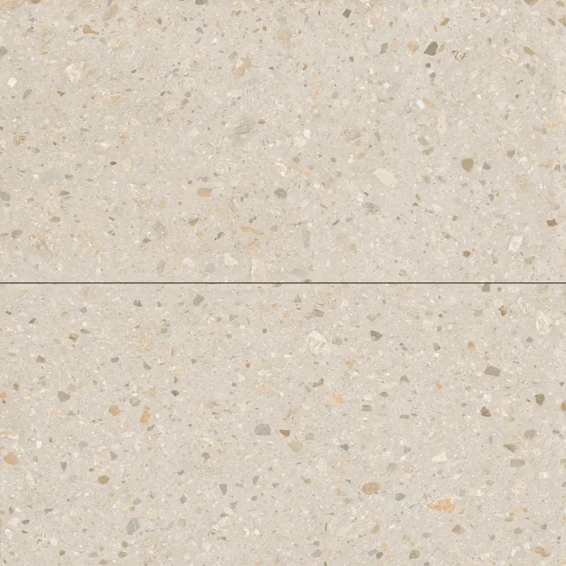 Populair Vloertegel – Wandtegel Oikos terrazzo beige 60×120 R9
