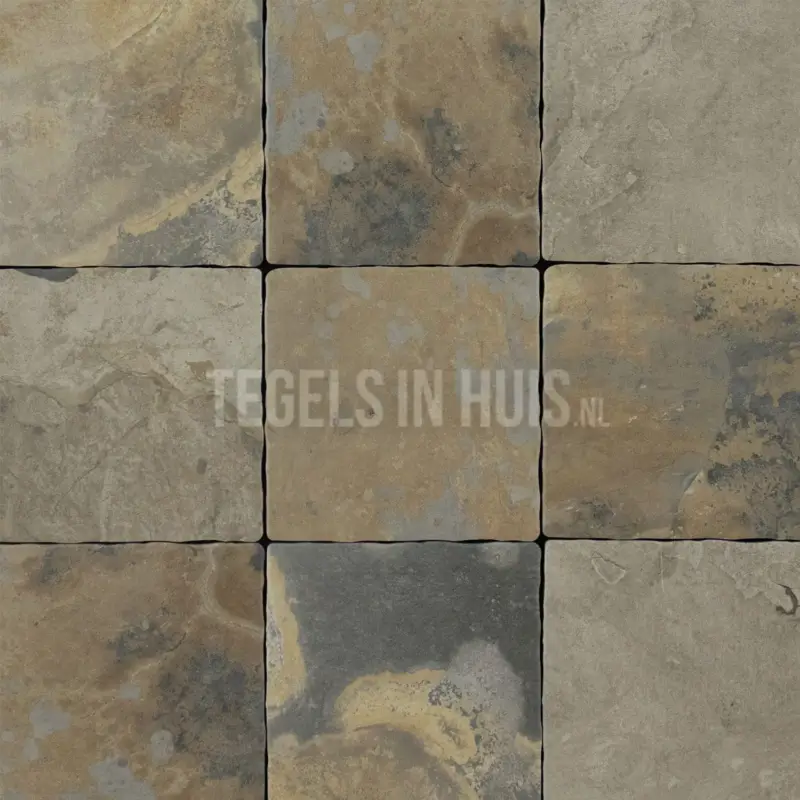 Meest Verkocht Flagstone autumn 30×30 getrommeld