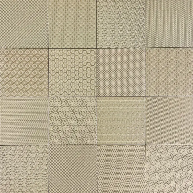 Wandtegel Jewel decor beige semi glans 15×15 OP=OP Populair