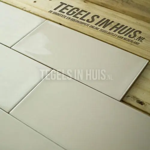 Veilige Betaling Wandtegel Artic handvormlook 10x20cm licht beige ( hueso )