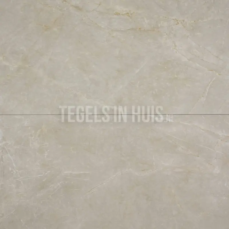 Vloertegel – Wandtegel Marble S ivoor gepolijst 60×120 gerectificeerd Op = Op