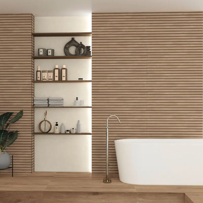 Flitsaanbieding Wandtegel houtlook Nobile fuji roble 30×90 gerectificeerd