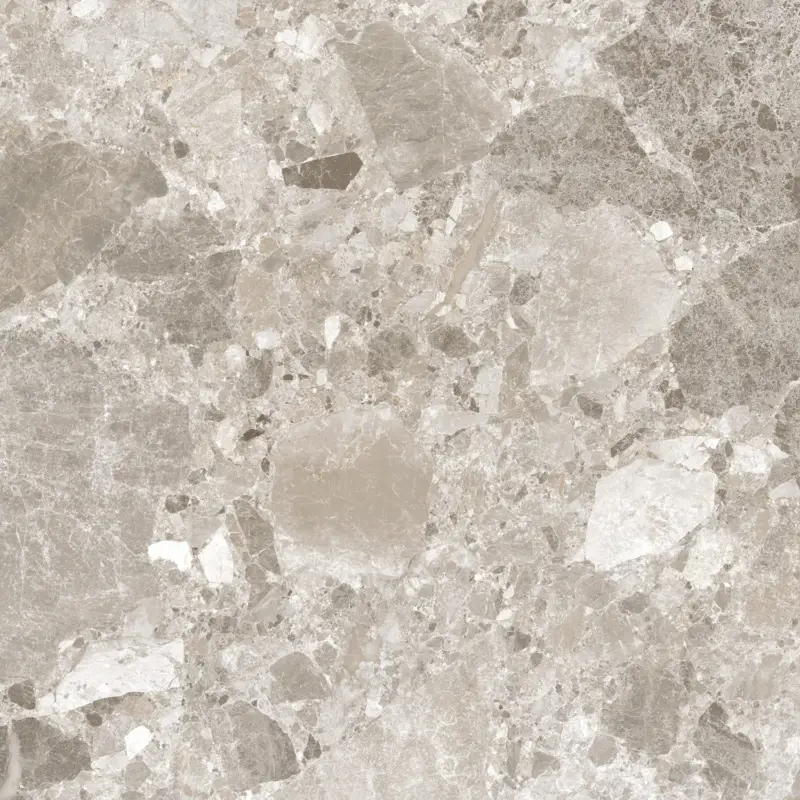 Koop Online Vloertegel – Wandtegel Ambrosia cenere terrazzo mat 120×120 gerectificeerd (minimale afname 14,4 m2) R9