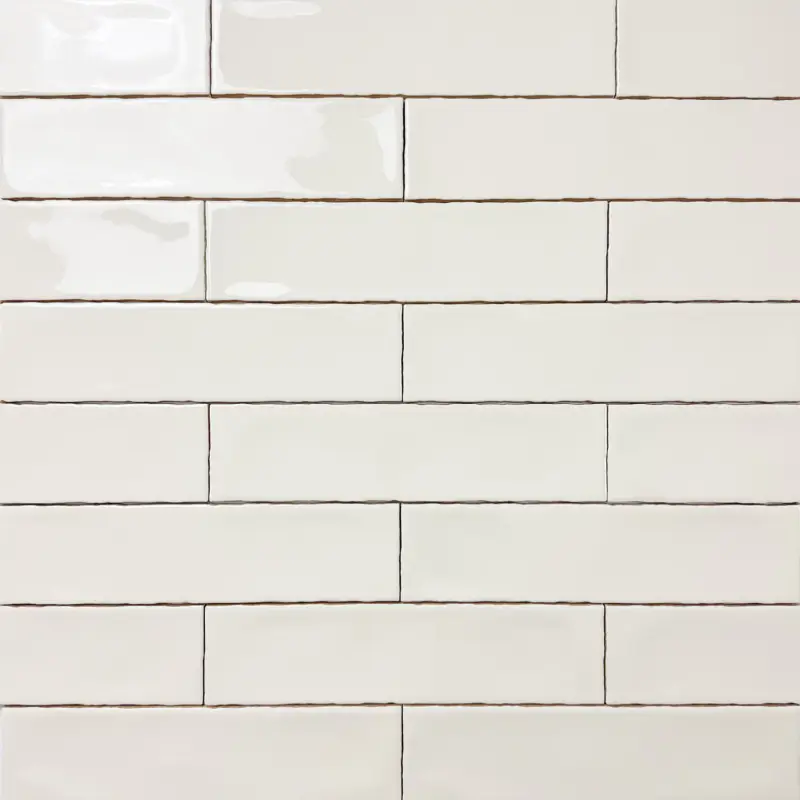 Gereduceerde Prijs Wandtegel handvormlook Laru almond glans 7,5×30 cm