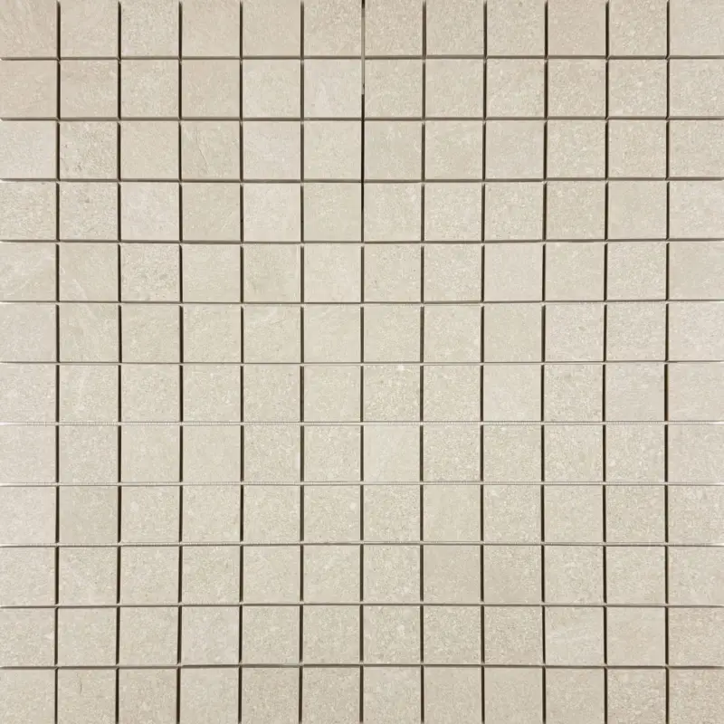 Mozaiek Airock Clay beige 5×5 per matje 30×30 R10 Koopje