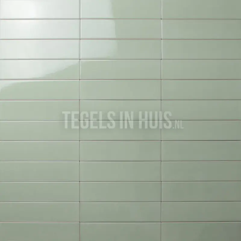 Weekendaanbieding Wandtegel Costa Nova tansy groen glans 5×20 ideaal voor visgraat