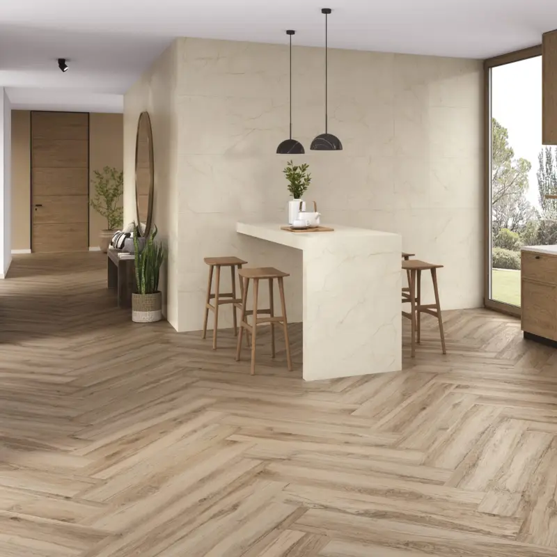 Snelle Levering Keramisch parket – Houtlook tegel Baldai cenere 23×120 gerectificeerd
