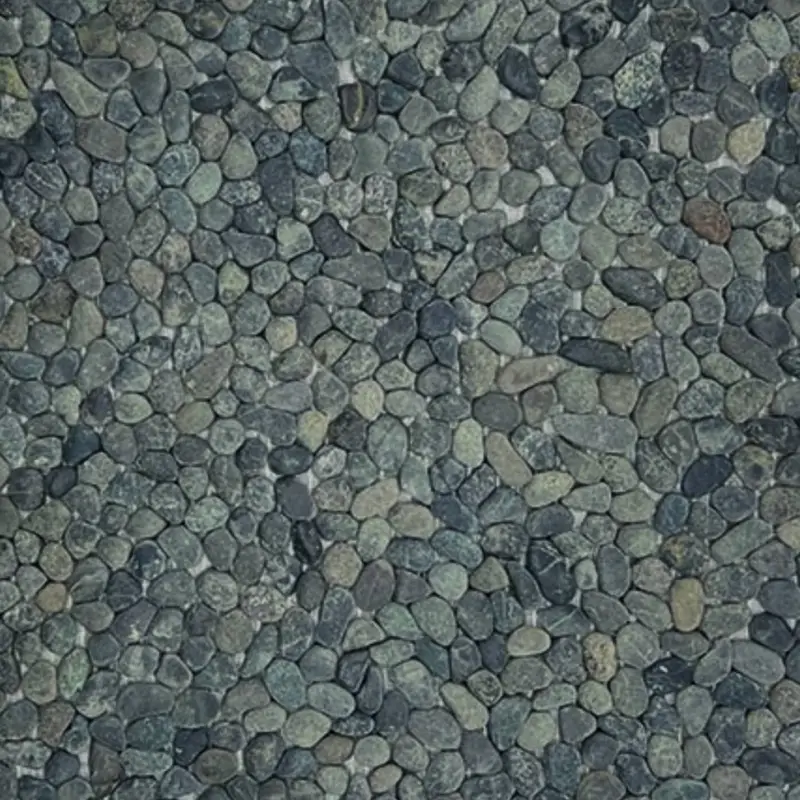 Beste Prijs Mozaiek Mini pebbles kiezel zwart 30×30