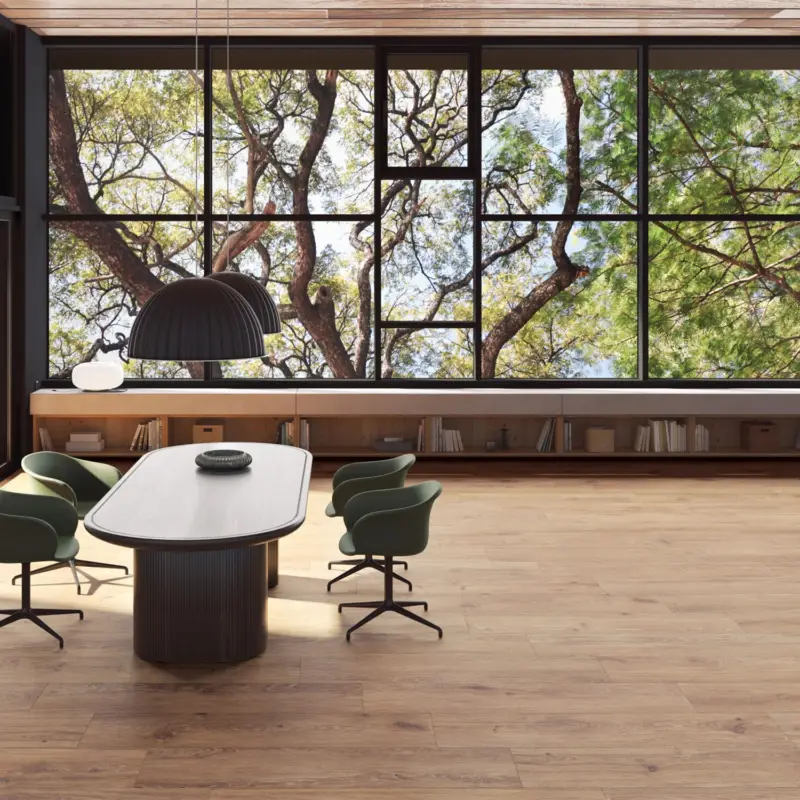 Beperkte Voorraad Keramisch parket – Houtlook tegel Verbier cherry bruin 19,5×121 gerectificeerd R11