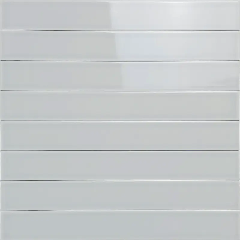 Wandtegel langwerpig Vitral licht grijs 5×40 Koop Online