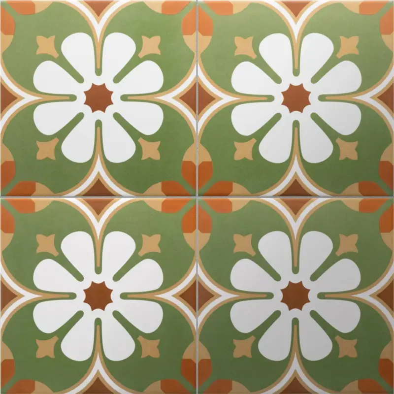 Koopje Vloertegel – Wandtegel Rivoli Paris groen 20×20 R9