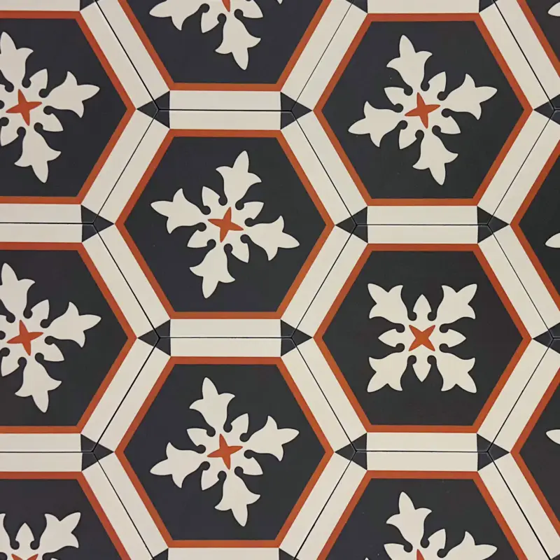 Vloertegel – Wandtegel hexagon Coimbra Aveiro 17,5×20 R9 Koop Online