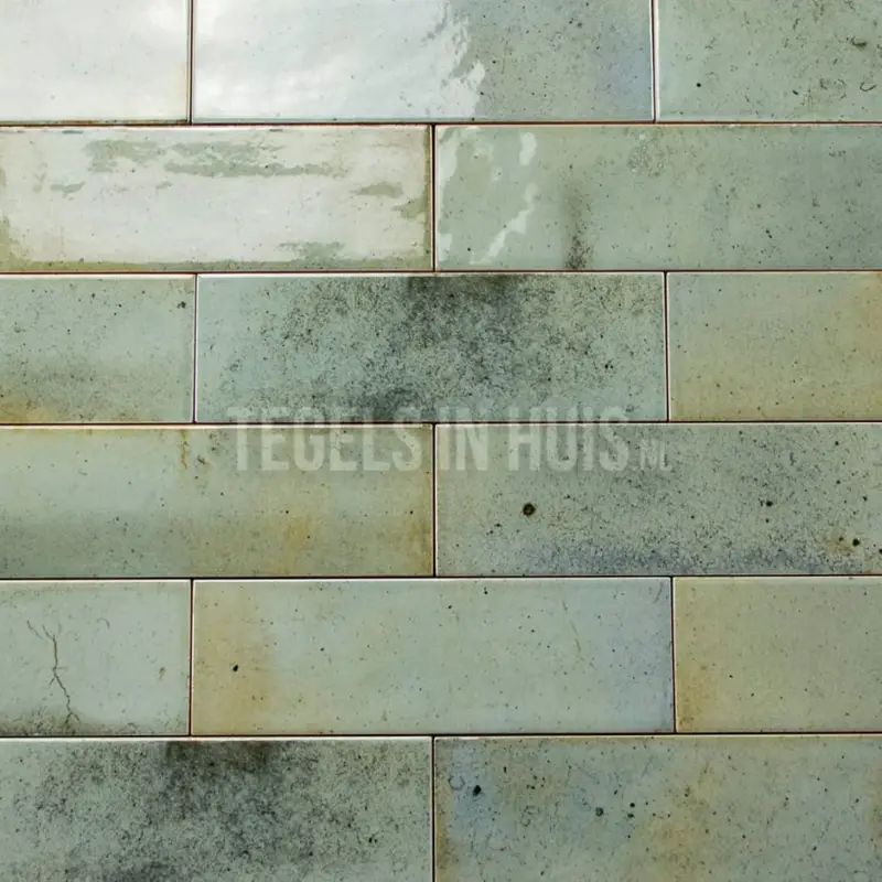 Voordeelprijs Wandtegel Hanoi celadon groen 6,5×20