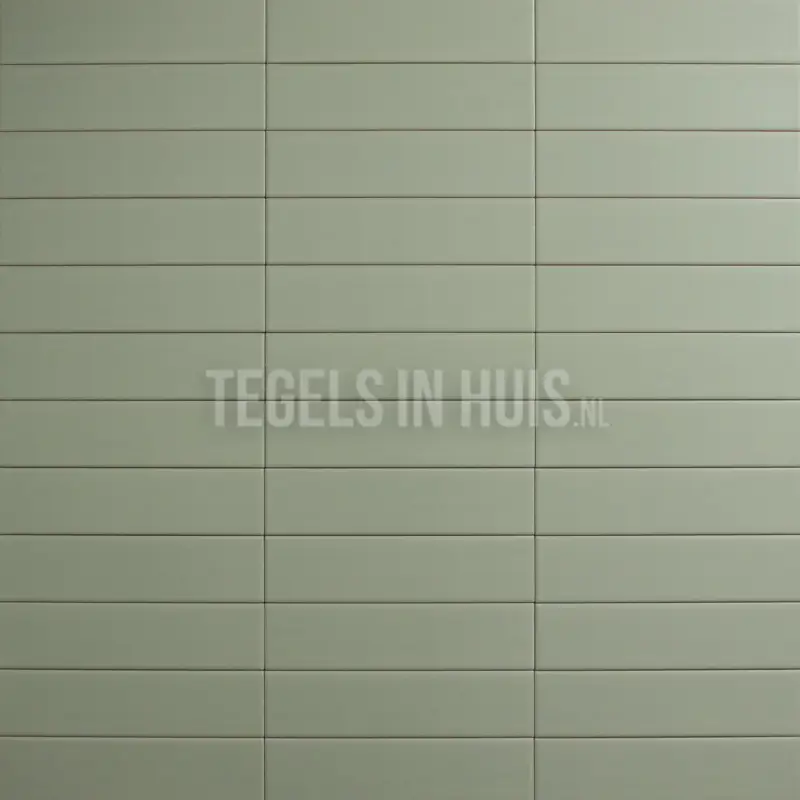 Wandtegel Costa Nova groen tansy mat 5×20 ideaal voor visgraat Seizoensaanbieding