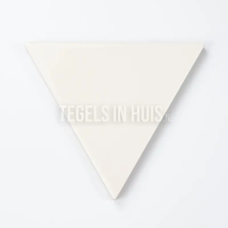 Voordeelprijs Wandtegel Scale triangolo driehoek creme glans 10,8×12,4