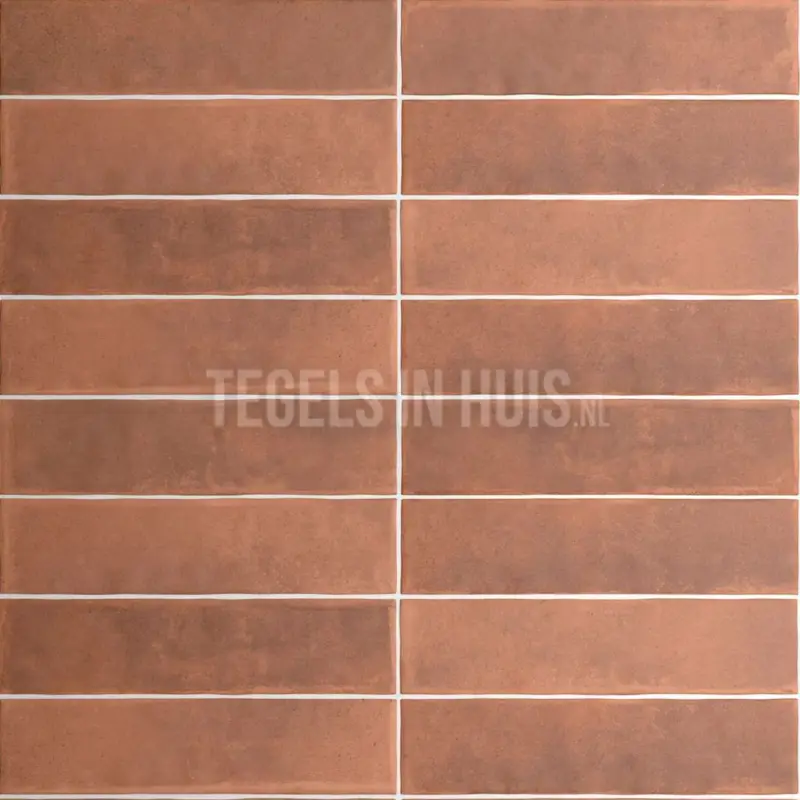 Laatste Kans Vloertegel – Wandtegel Argile terracotta cotto rood 6×24,6 R9
