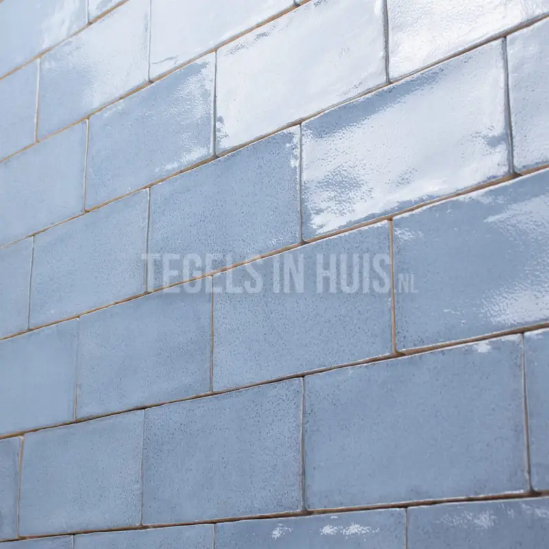 Beperkt Aanbod Wandtegel handvorm Altea licht blauw 7,5×15
