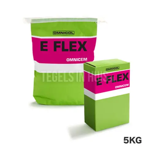 Omnicol E-flex 5kg grijs tegellijm Exclusieve Aanbieding