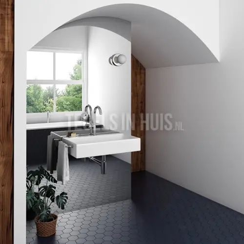 Vloertegel – Wandtegel Hexagon 11,6×10,1 mat Naval Blue donker blauw R9 Aanbieding