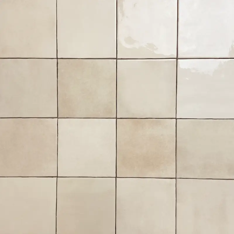 Equipe wandtegel Artisan ochre 13,2×13,2 random – beige glans – handvorm – 24455 Meest Verkocht