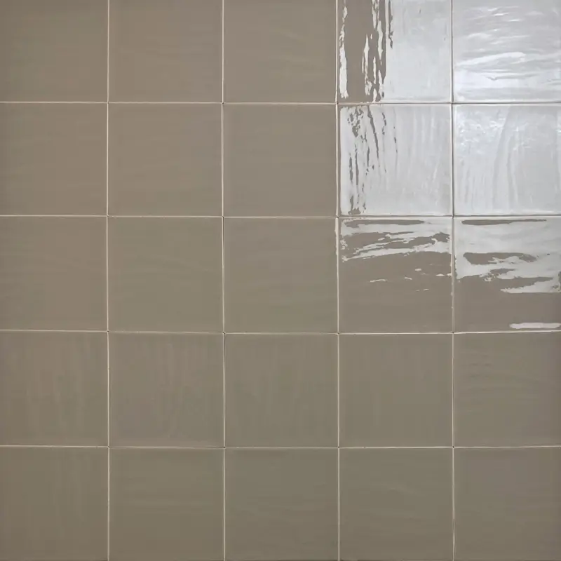 Wandtegel 15×15 cm Artic Mokka handvorm look Speciale Aanbieding