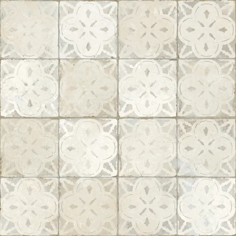 Vloertegel – Wandtegel FS Aurora white wit 45x45cm 4 in 1 R9 Actieprijs