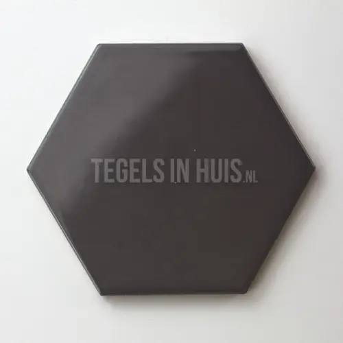 Wandtegel Scale Hexagon – honingraad – 6-hoekig donker grijs 12,4×10,7 Betaalbaar